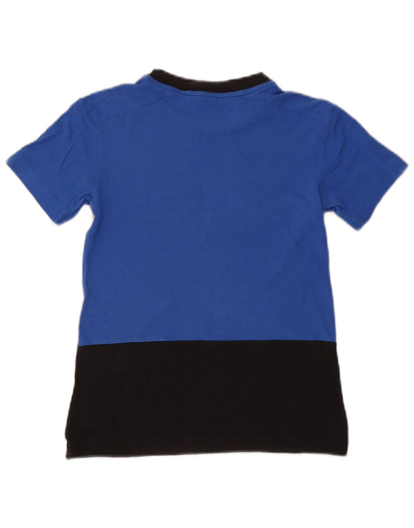 Adidas Camiseta gráfica para niños 11-12 años Azul Colorblock