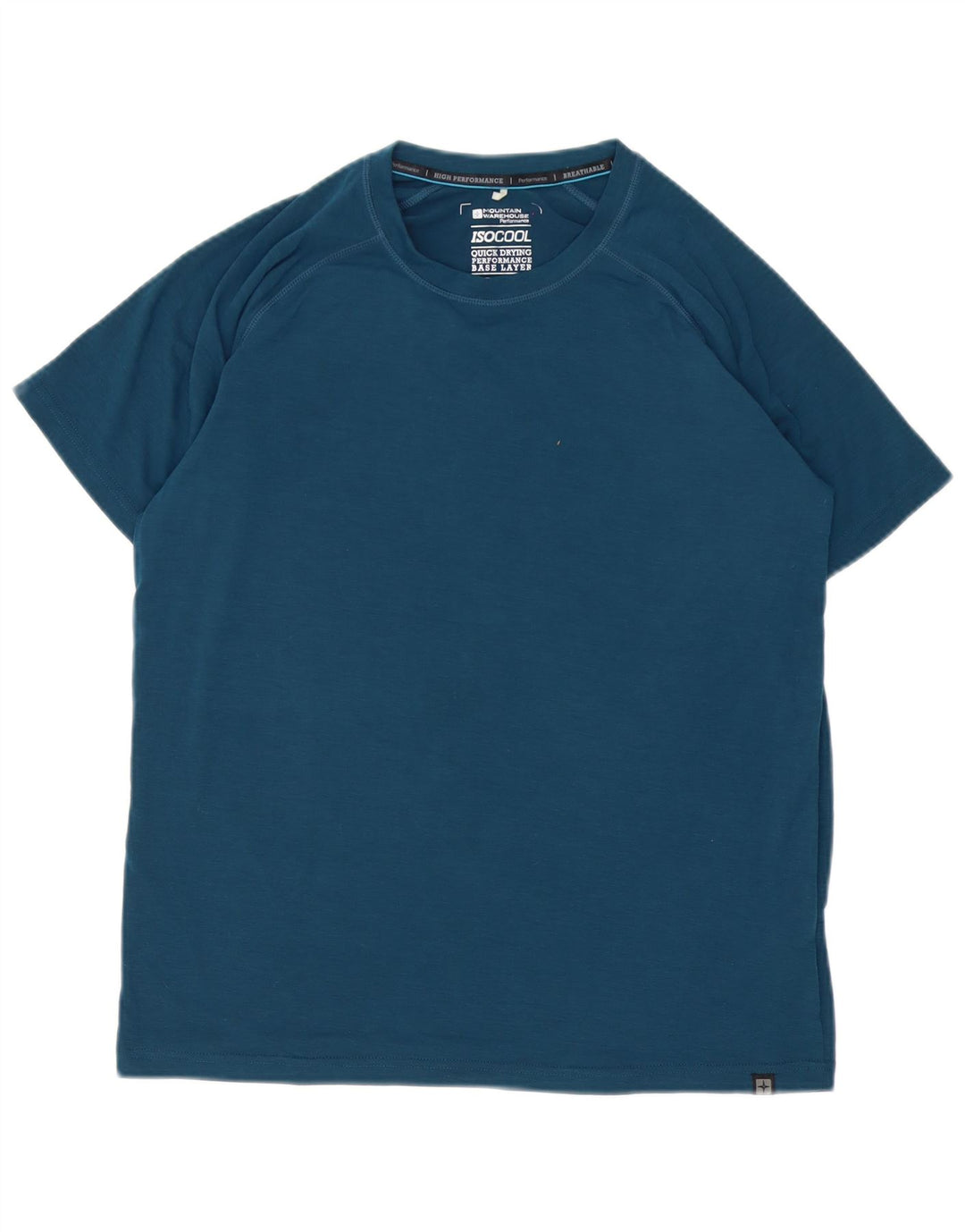 Camiseta para hombre Mountain Warehouse Top Small Azul Poliéster