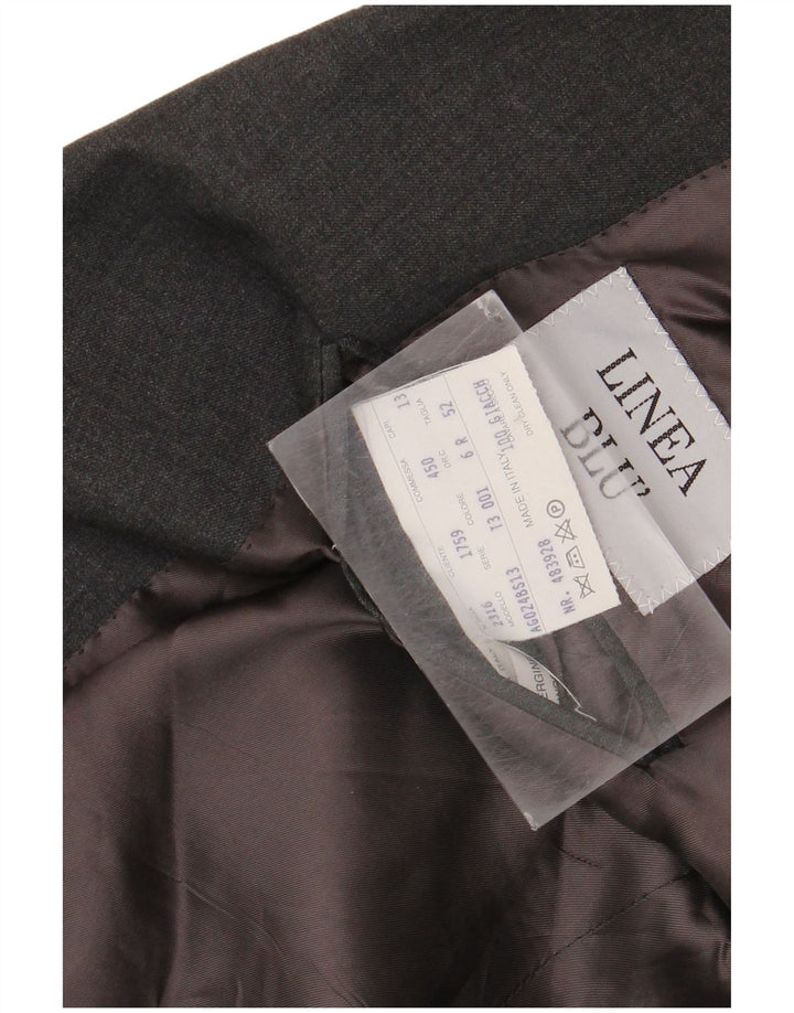 Chaqueta tipo blazer de 2 botones para hombre de Tasmania IT 52 XL Lana gris