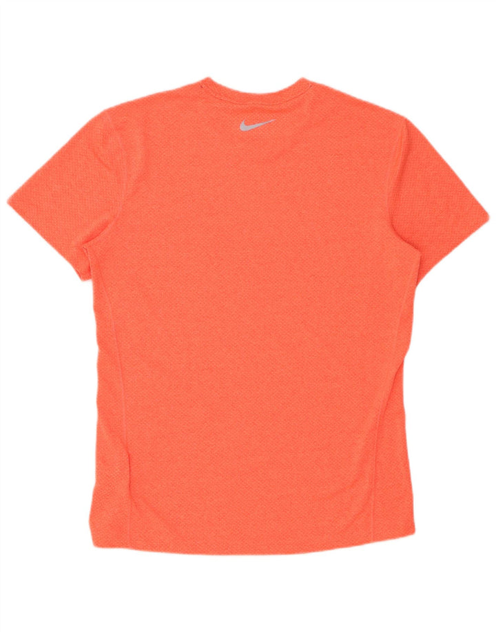 Camiseta Nike Dri Fit para hombre Top Naranja medio Poliéster
