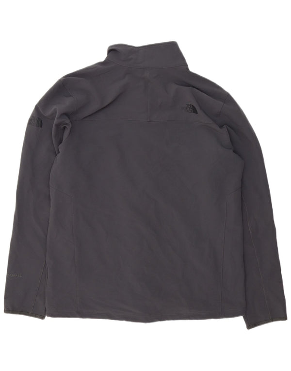 The North Face Chaqueta superior de chándal para hombre Poliéster gris grande