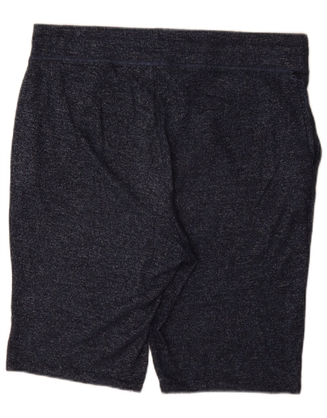 Marks & Spencer Pantalones cortos deportivos para mujer UK 44 Grande Poliéster moteado azul marino