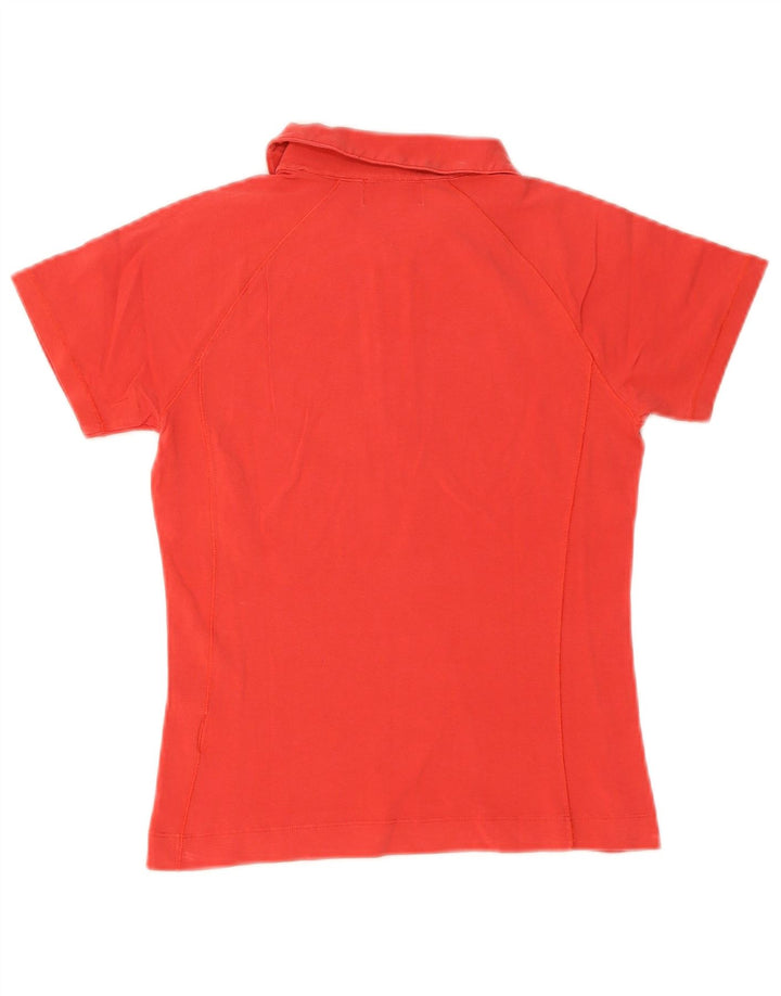 Sergio Tacchini Polo para mujer UK 12 Mediano Rojo Algodón