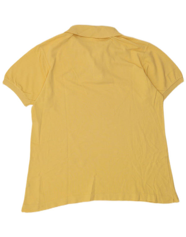Polo Lacoste Hombre Talla 6 XL Algodón Amarillo