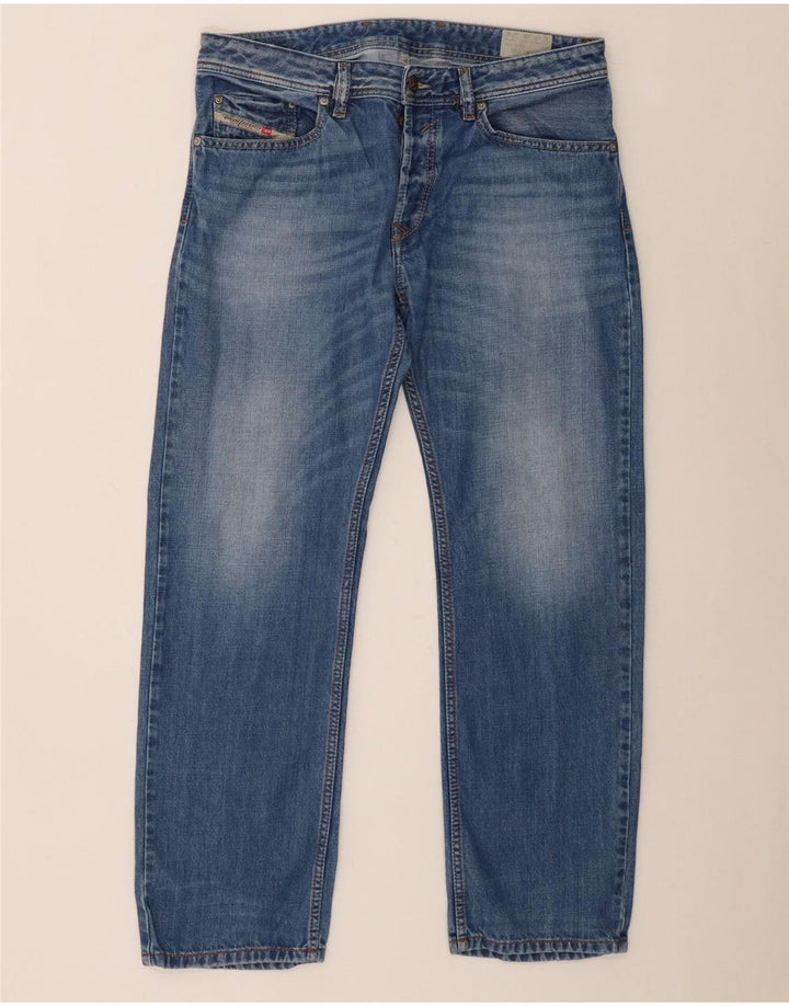 Diesel Hombre Wavkee Vaqueros Rectos W32 L30 Azul