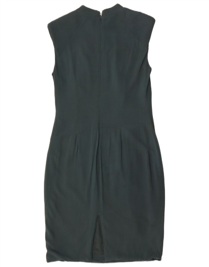 Vestido tubo Trussardi IT 44 Viscosa verde medio