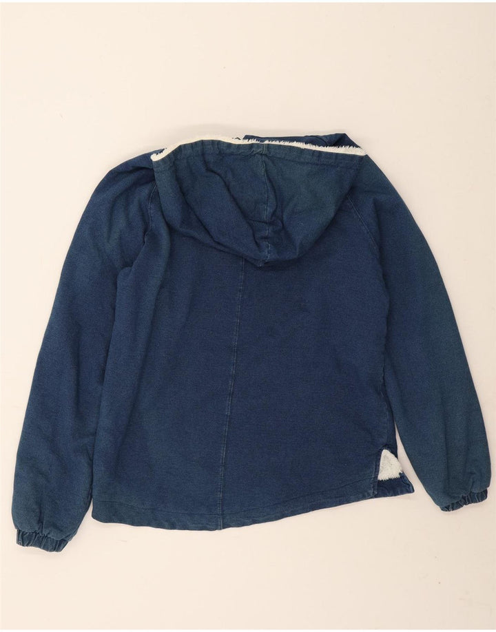 O'Neill Chaqueta Sherpa de mezclilla para mujer UK 46 Algodón azul grande