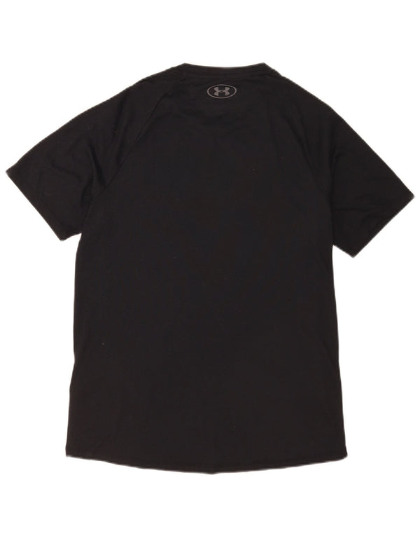 Under Armour Camiseta Heat Gear para hombre Top Small Poliéster negro