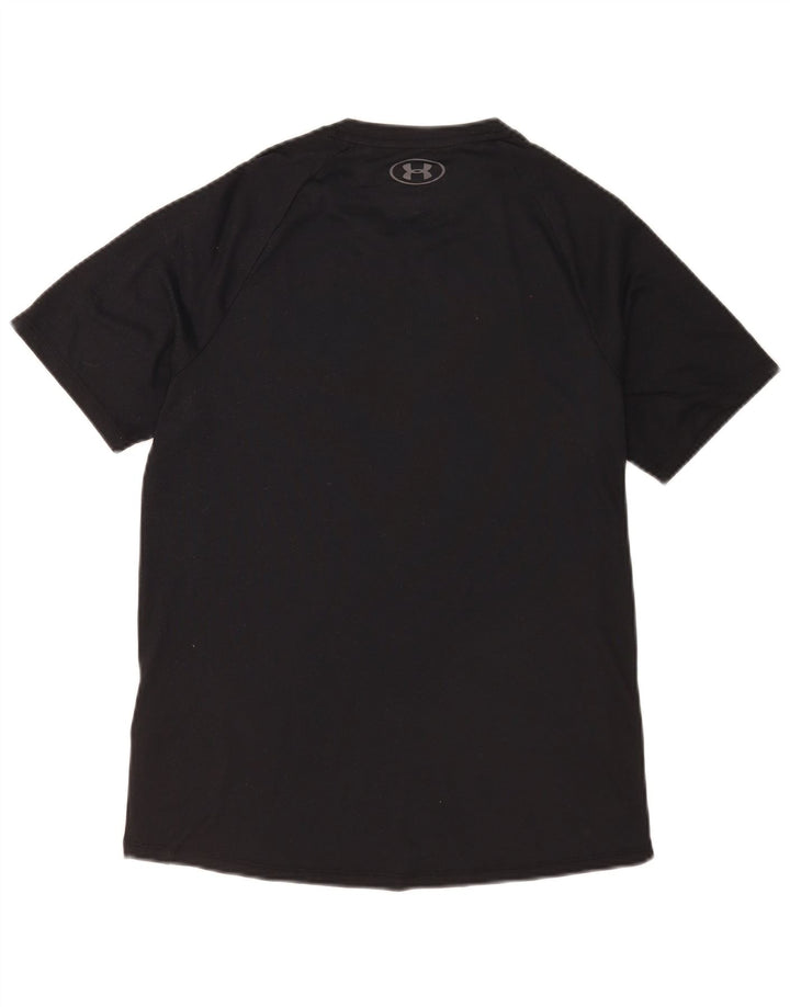 Under Armour Camiseta Heat Gear para hombre Top Small Poliéster negro