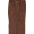 Jeckerson Vaqueros rectos para hombre W33 L30 Algodón marrón
