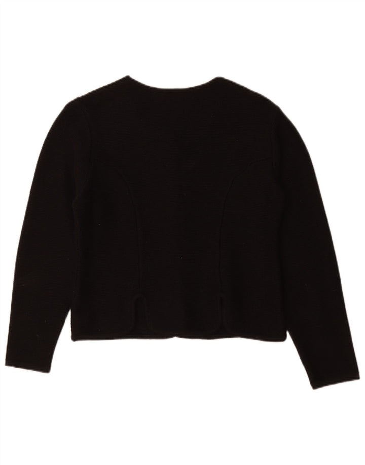 Country Line Suéter tipo cárdigan para mujer EU 36 Pequeño Poliacrílico negro