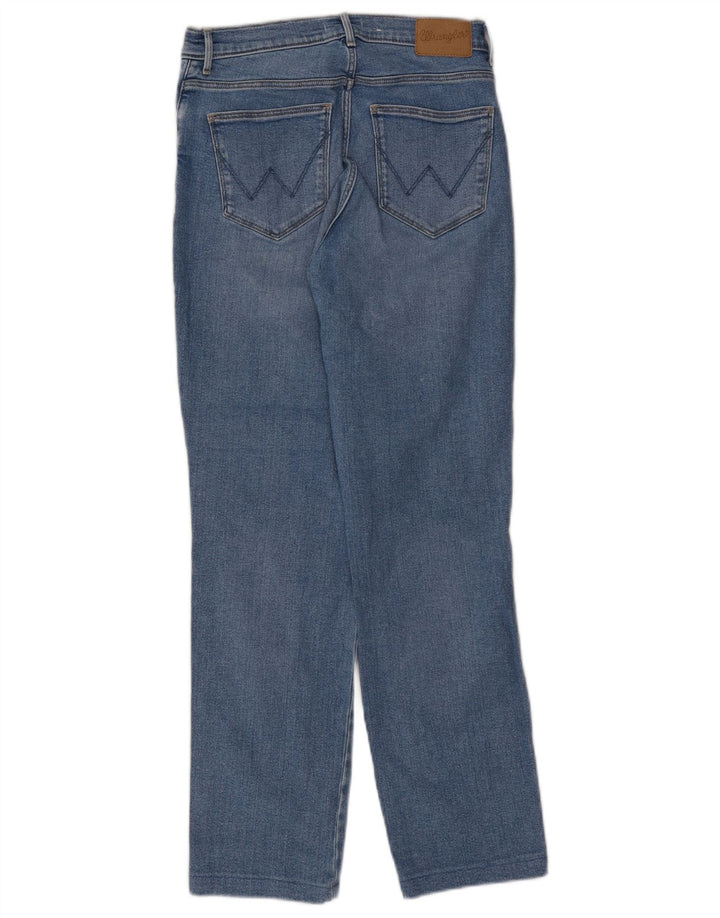 Vaqueros Wrangler Mujer Rectos W28 L28 Algodón Azul