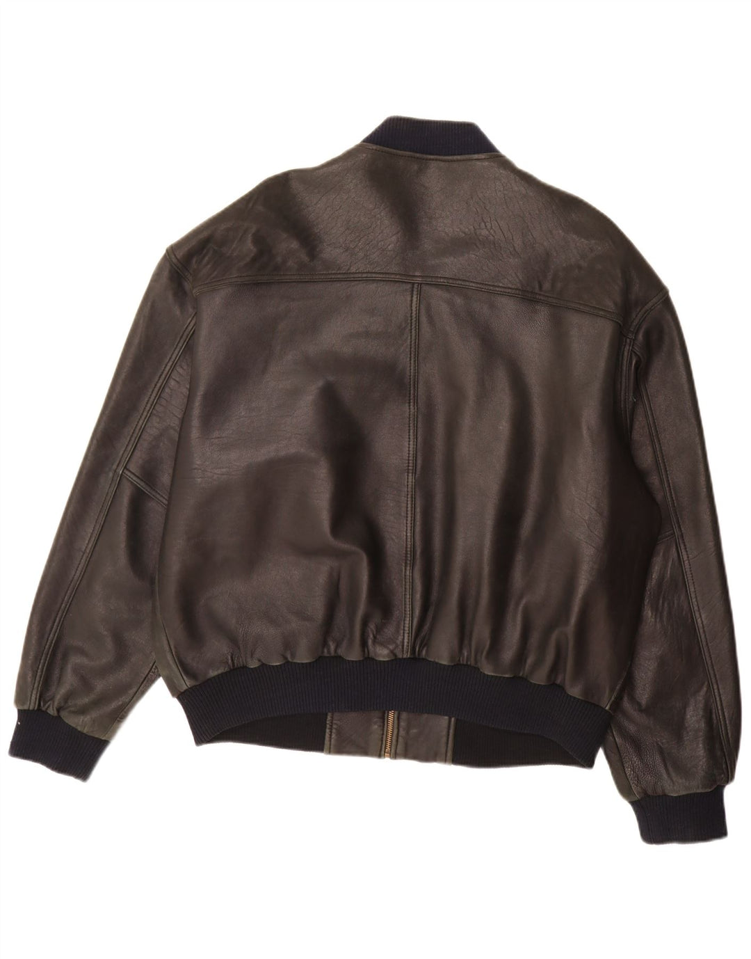 Trapper Chaqueta de cuero para hombre IT 54 2XL Negro