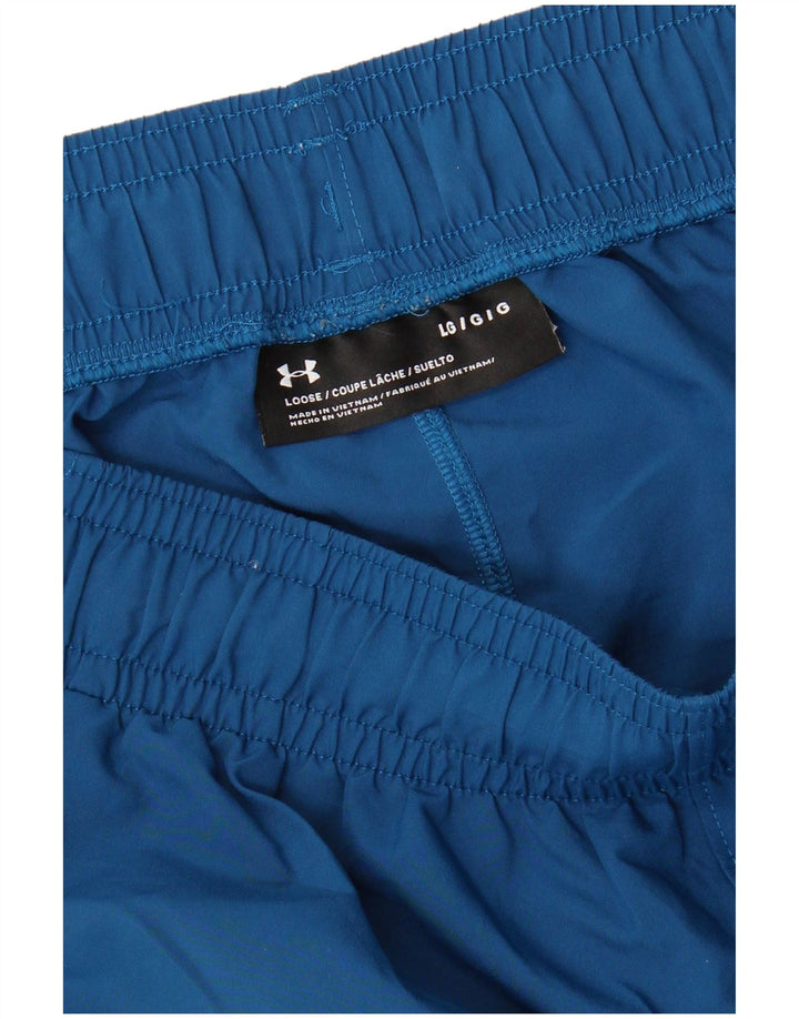 UNDER ARMOUR Pantalones cortos deportivos gráficos para hombre azul grande