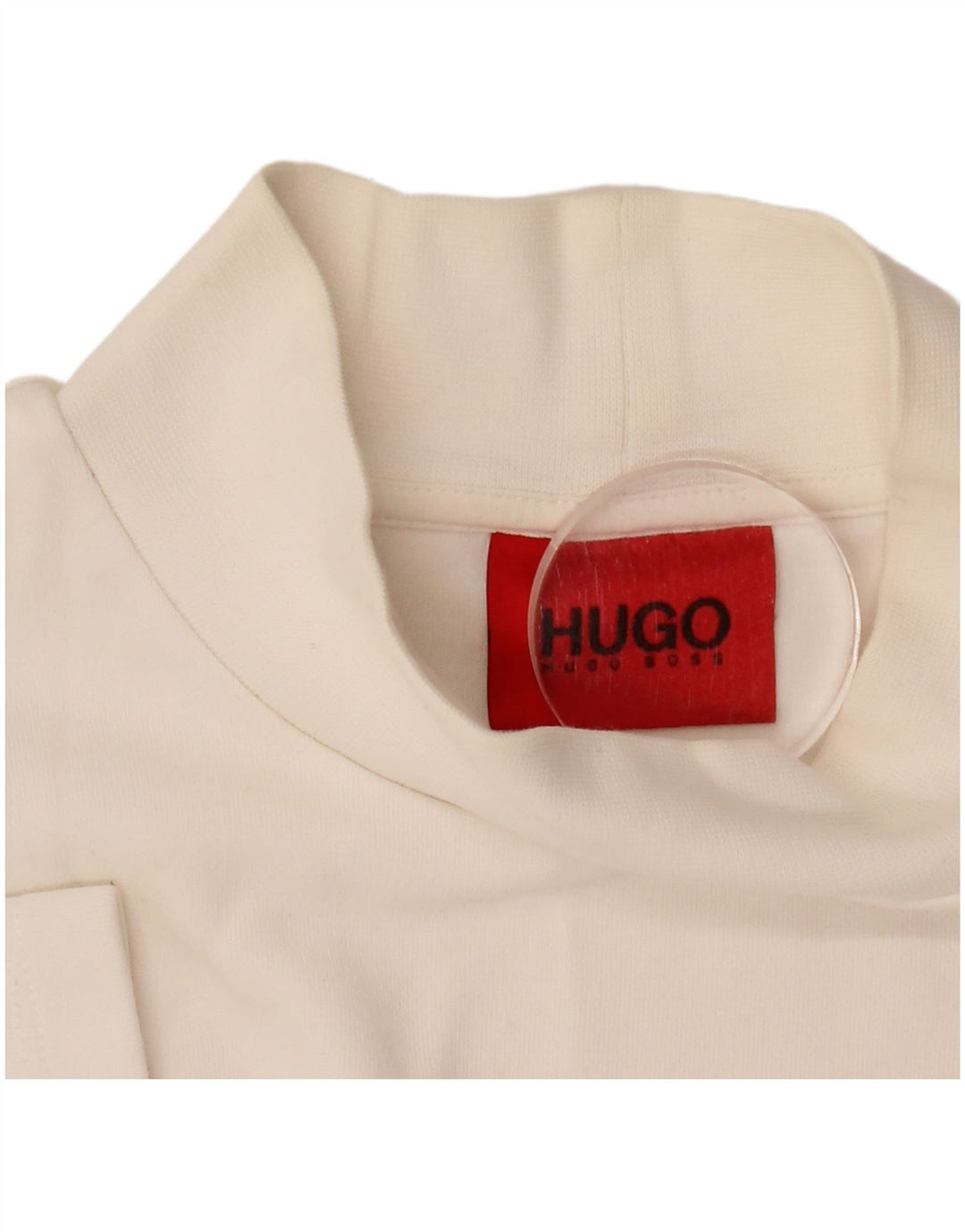 Camiseta Hugo Boss Hombre Top Medium Blanco Algodón