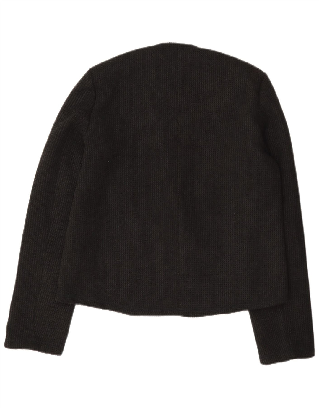 Zara Chaqueta Blazer De 3 Botones para Mujer UK 10 Small Black