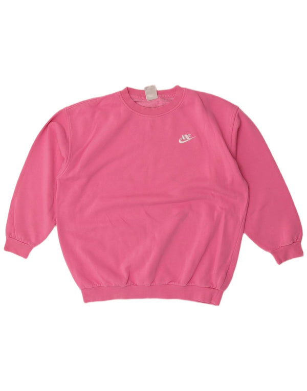 Nike Sudadera Niña Jumper 13-14 Años XL Rosa Algodón