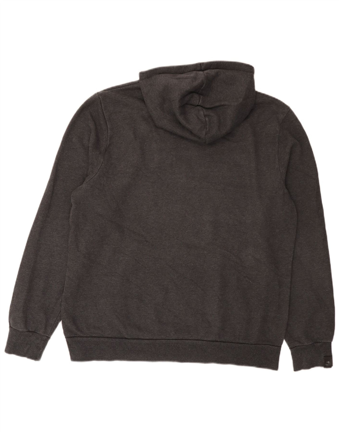 Puma Sudadera con capucha gráfica para hombre, talla grande, gris