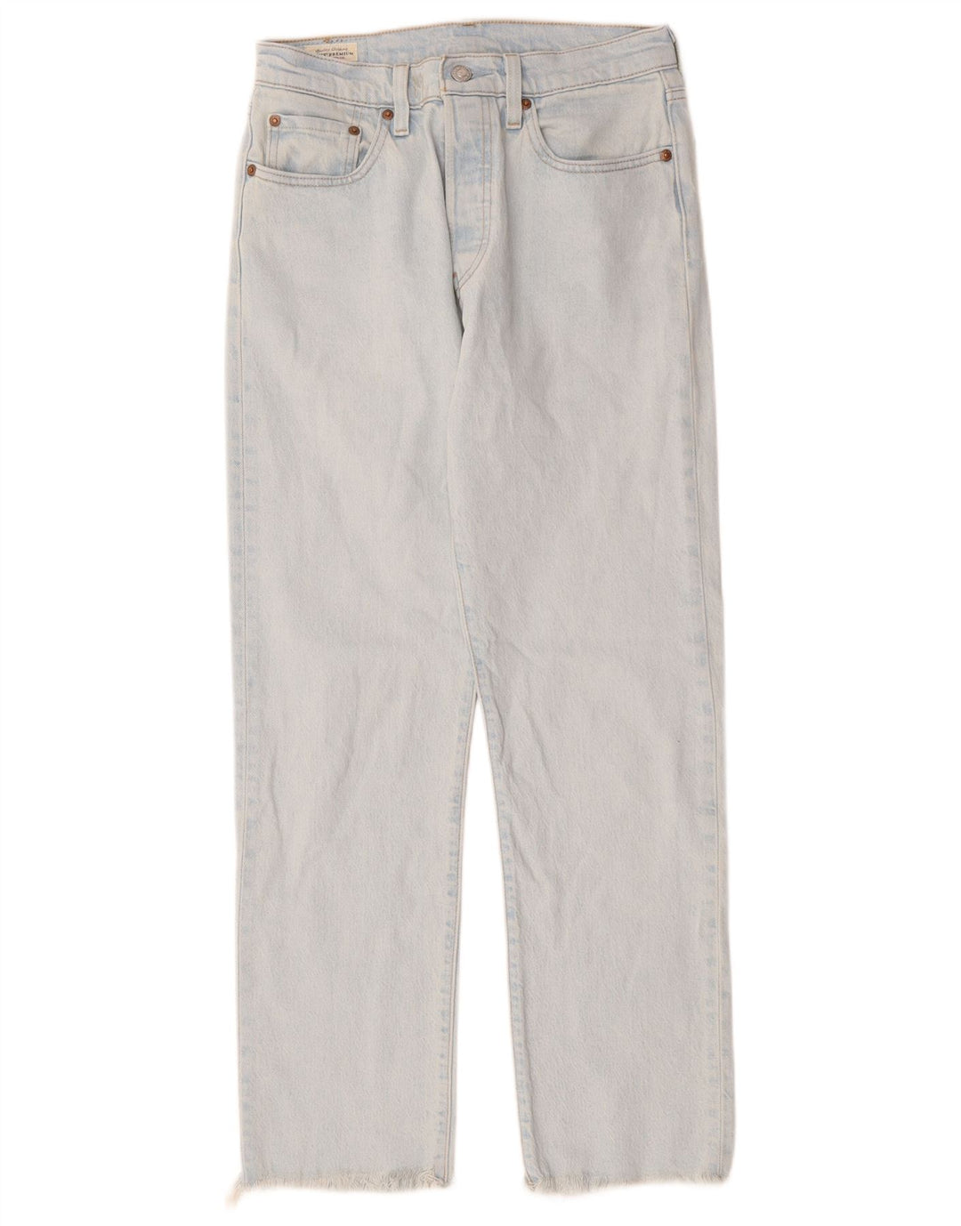 Vaqueros Levi's Mujer 501 Rectos W27 L28 Algodón Azul