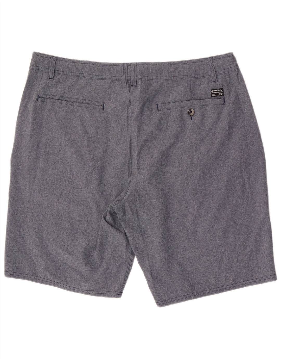 O'Neill Pantalones cortos chinos para hombre W38 XL Poliéster gris