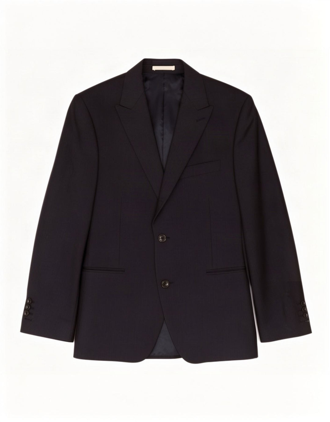 Marks & Spencer Chaqueta tipo blazer de 2 botones para hombre UK 38 Mediana lana azul marino