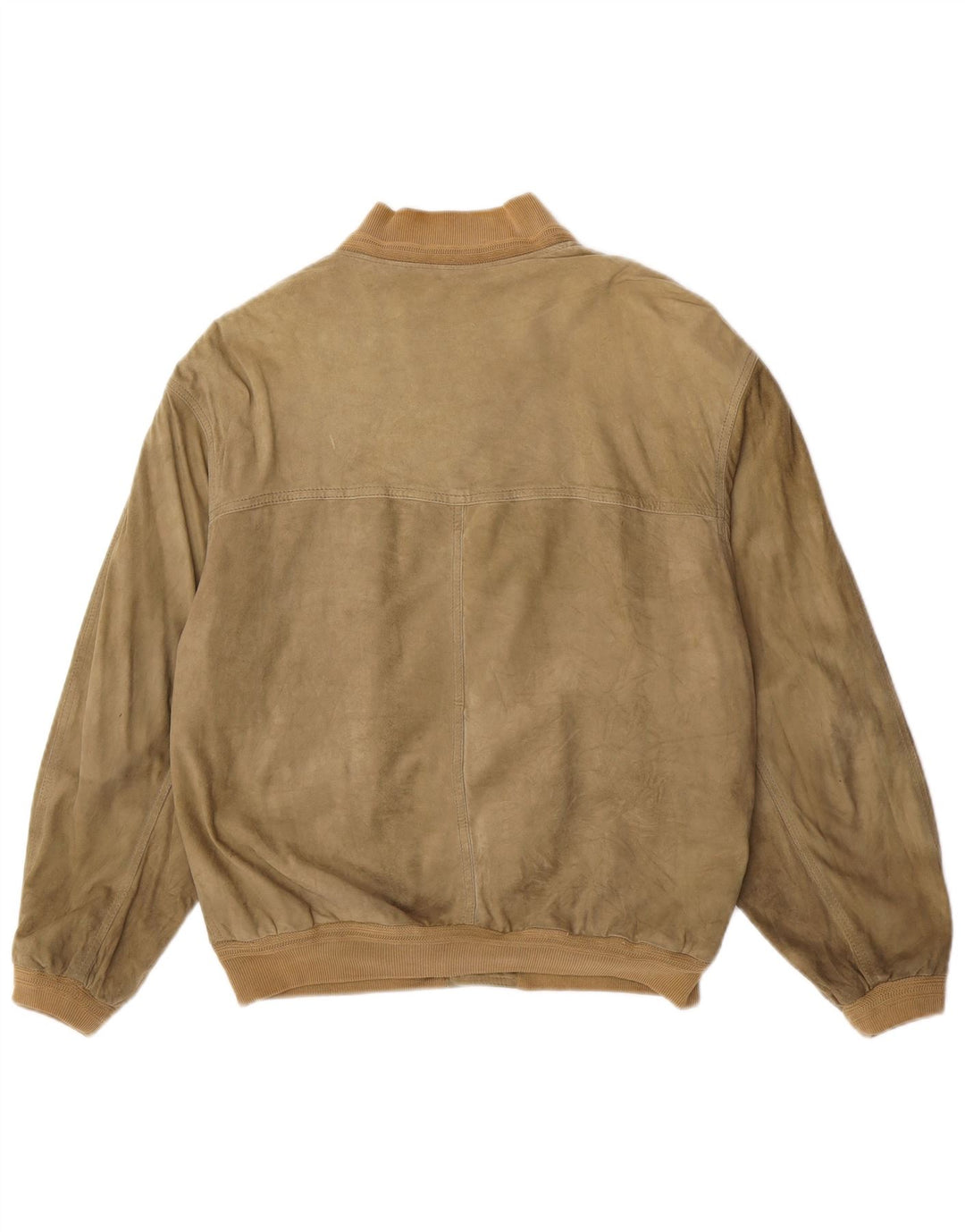 Chaqueta bomber de ante para hombre Scout UK 40 Large Green