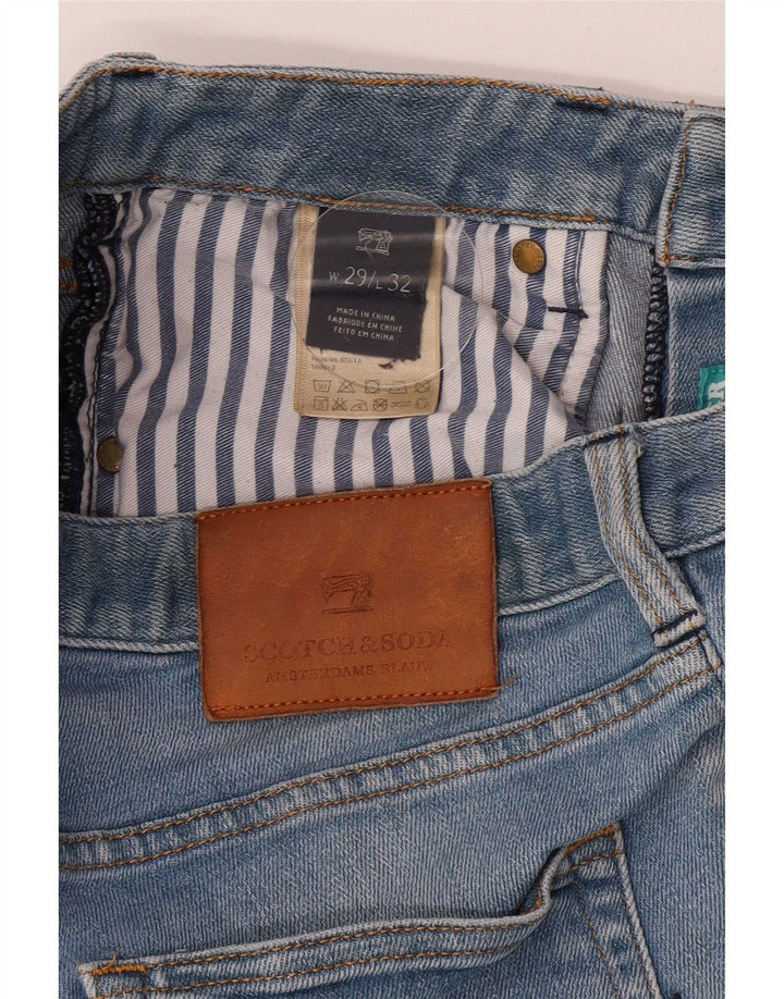 Vaqueros Slim Mujer Scotch & Soda W29 L32 Algodón Azul