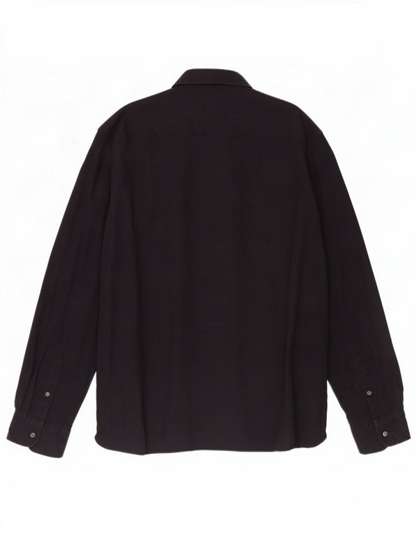 Camisa Levi's Hombre XL Algodón Negro