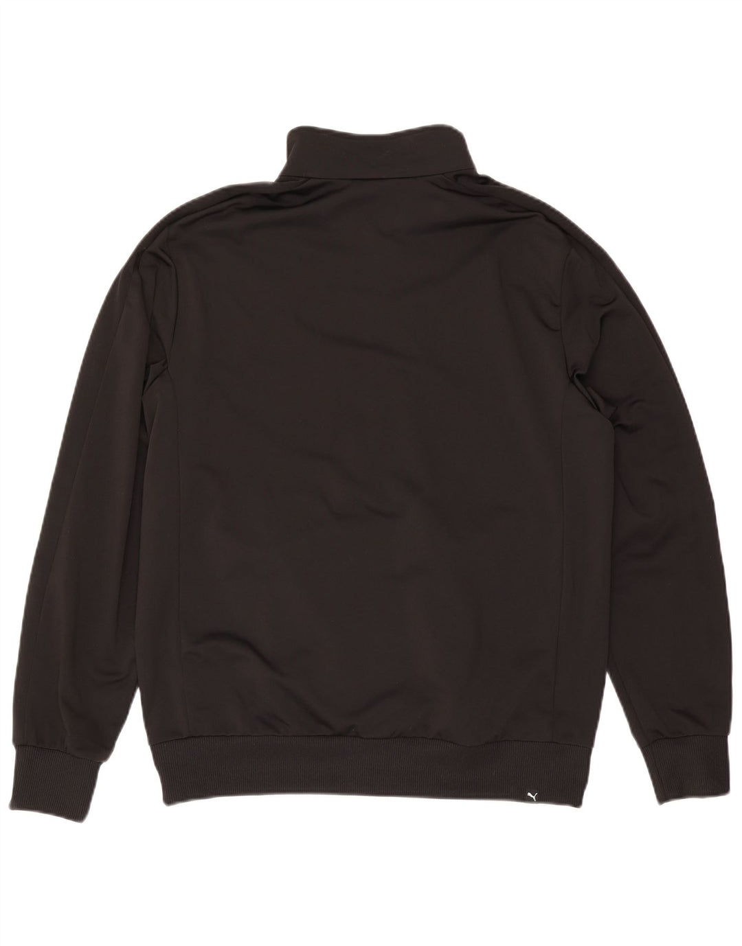 Puma Mens Graphic Chándal Top Chaqueta Grande Poliéster Negro