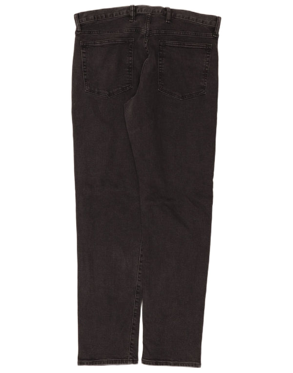 Vaqueros ajustados para hombre Gap W36 L34 Algodón negro