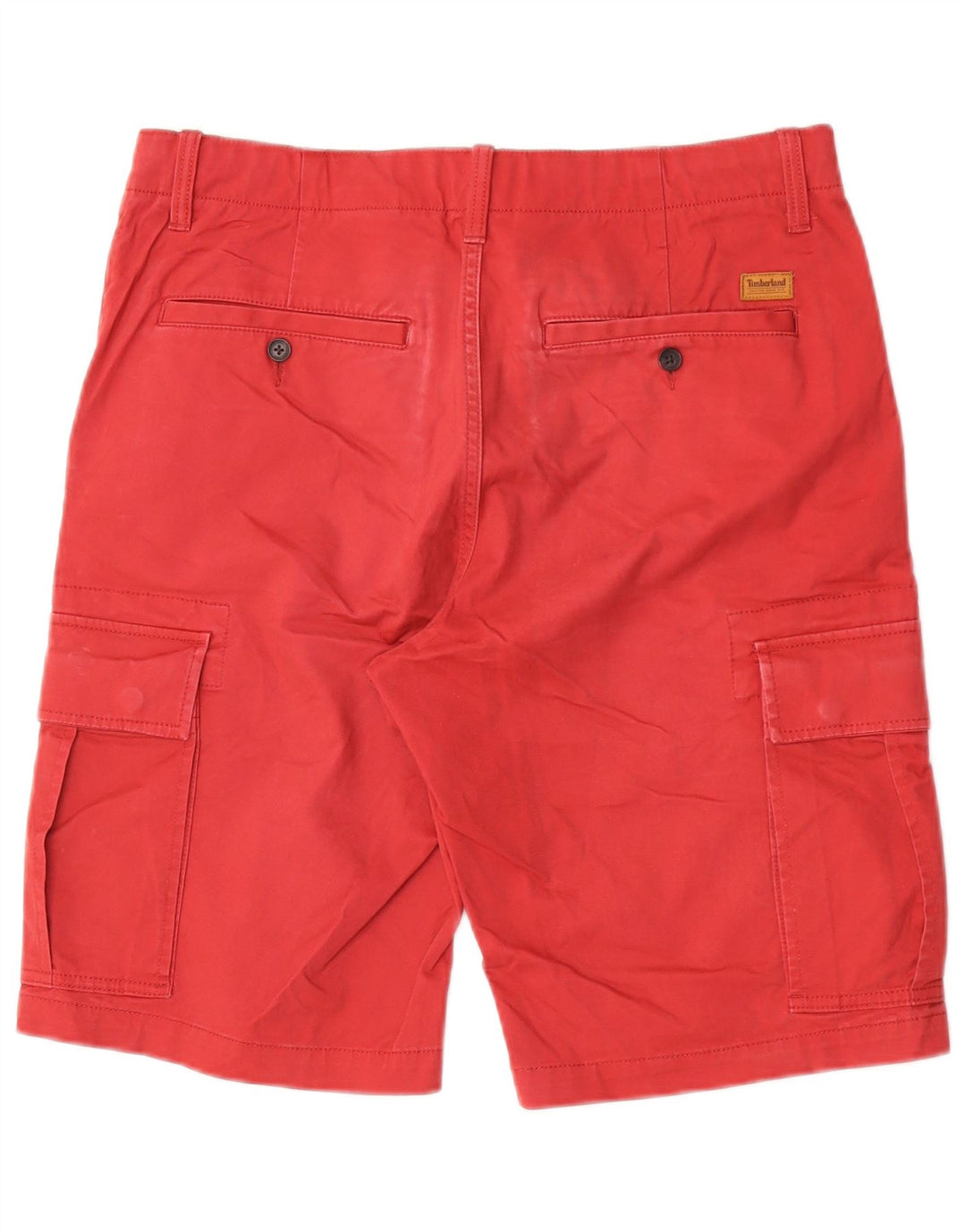 Timberland Shorts Cargo De Ajuste Relajado Para Hombre W31 Algodón Rojo Medio