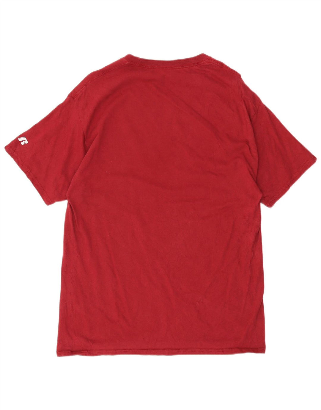 Russell Athletic - Camiseta gráfica para hombre Arkansas Razorbacks, talla grande, color rojo