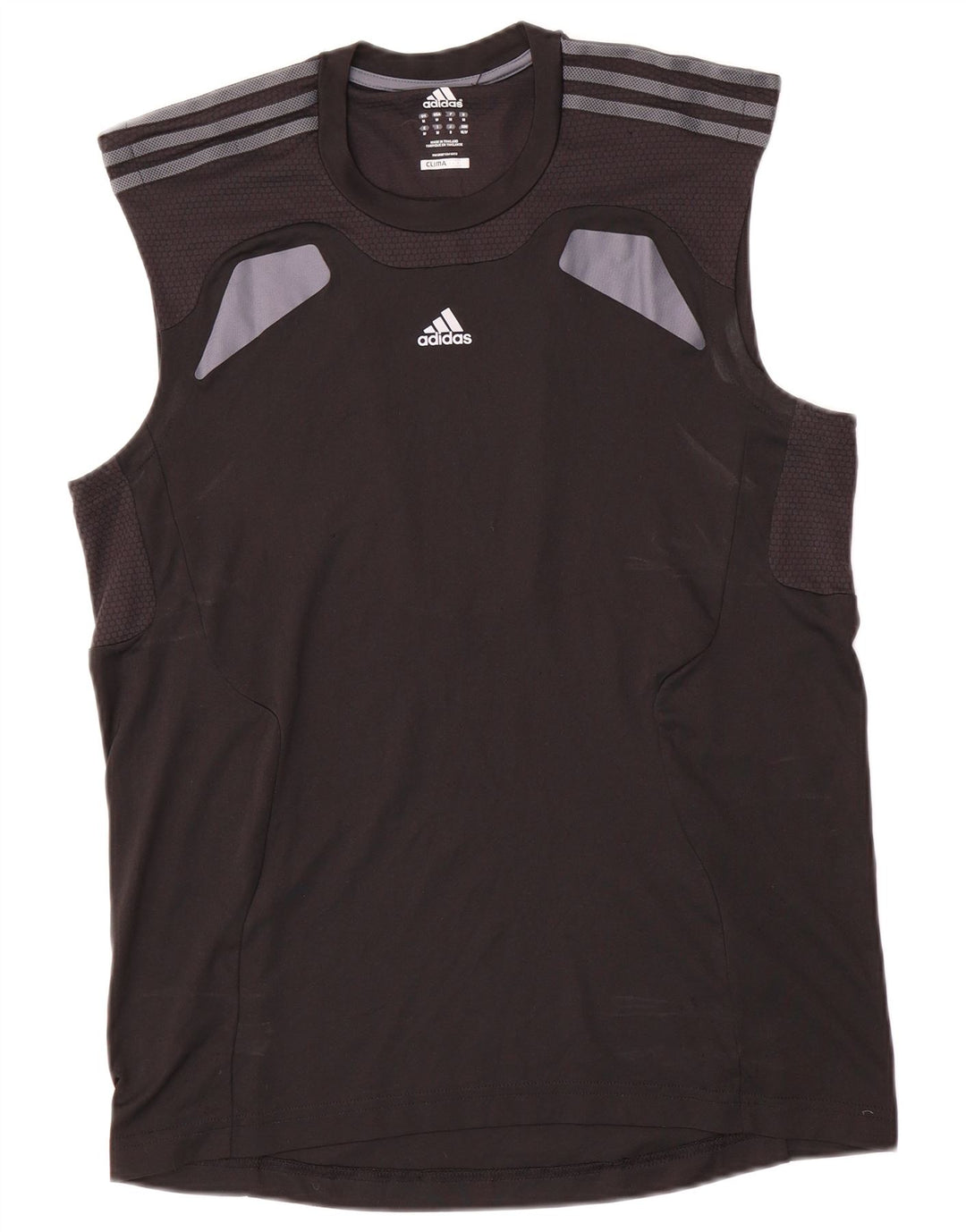ADIDAS Hombre Climacool Vest Top Medio Negro Colorblock Poliéster