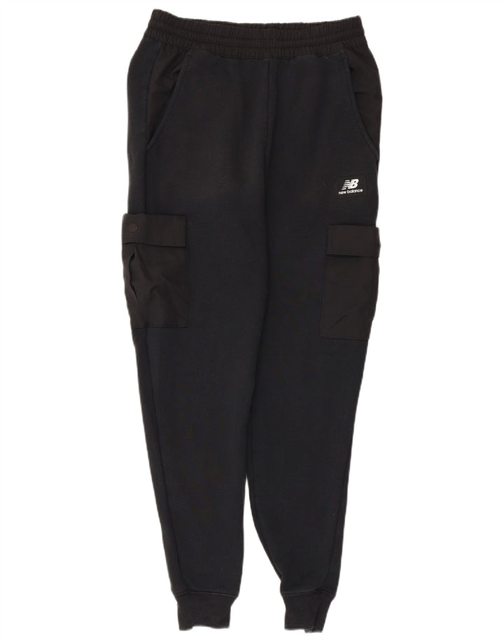 NEW BALANCE Pantalones cargo de chándal para hombre Joggers Small Black Cotton