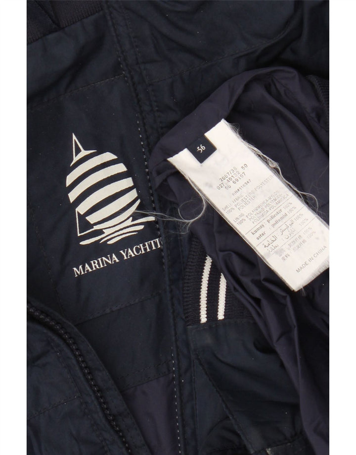Marina Yachting Chaqueta Bomber Hombre IT 56 3XL Azul Marino Poliéster