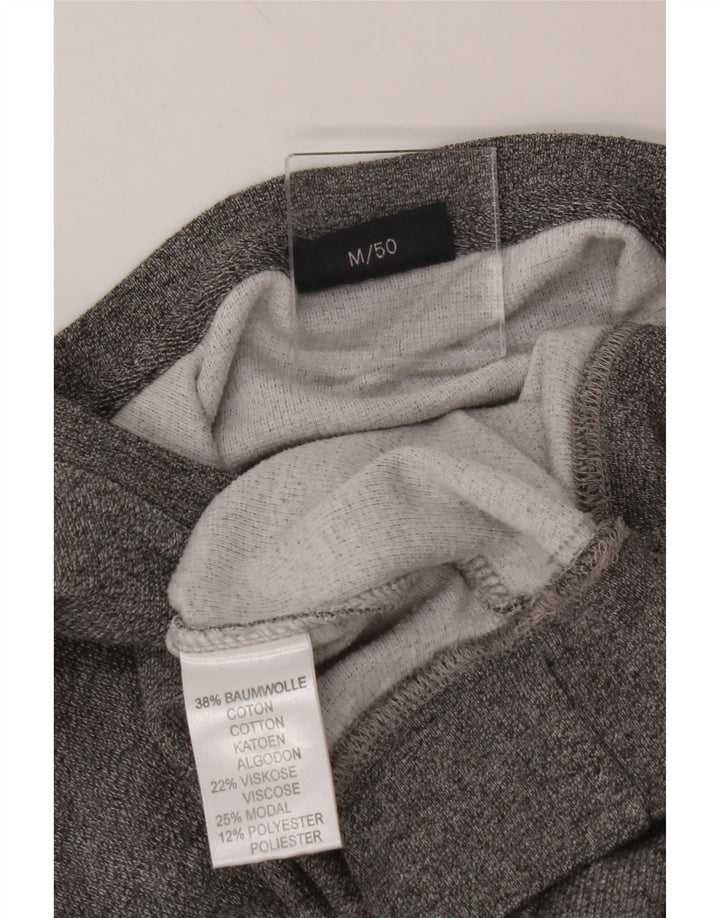 VINTAGE Mens Loose Fit Sweatshirt Jumper IT 50 Medium Grey Cotton Vintage Vintage and Second-Hand Vintage from Messina Hembry 