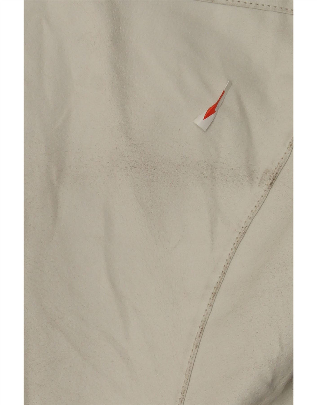 Oviesse Chaqueta De Cuero Mujer IT 48 XL Cuero Blanco