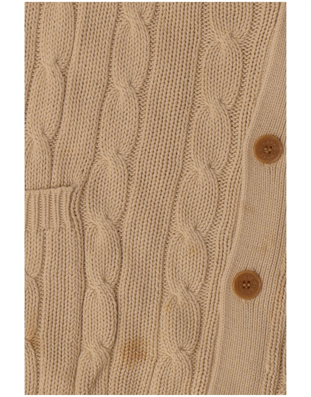 Kappa Cárdigan Hombre XL Algodón Beige