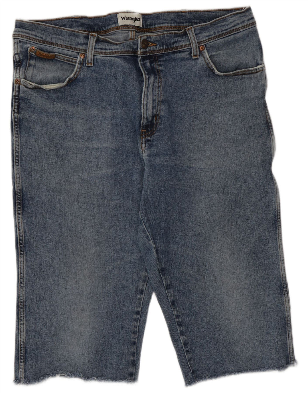 Wrangler Pantalones cortos vaqueros Texas para hombre W38 XL Azul