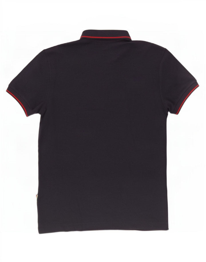 Lacoste Polo de ajuste regular para hombre talla 3 pequeño algodón azul marino