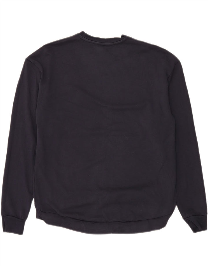 Ted Baker - Sudadera para hombre, talla 2, talla pequeña, viscosa azul marino