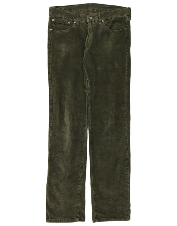 Levi's Pantalón recto de pana 751 para hombre W34 L34 Algodón caqui