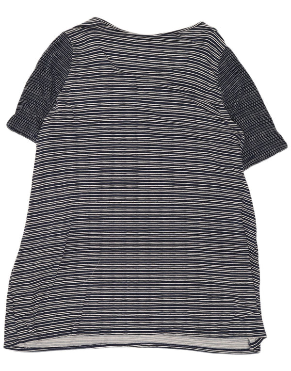 Marks & Spencer Vestido tipo camiseta con autógrafo para mujer UK 20 2XL Azul marino a rayas