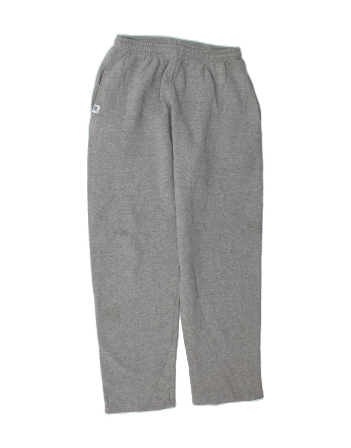 RUSSELL ATHLETIC Mens Tracksuit Trousers Small Grey Polyester Vintage Russell Athletic and Second-Hand Russell Athletic from Messina Hembry 