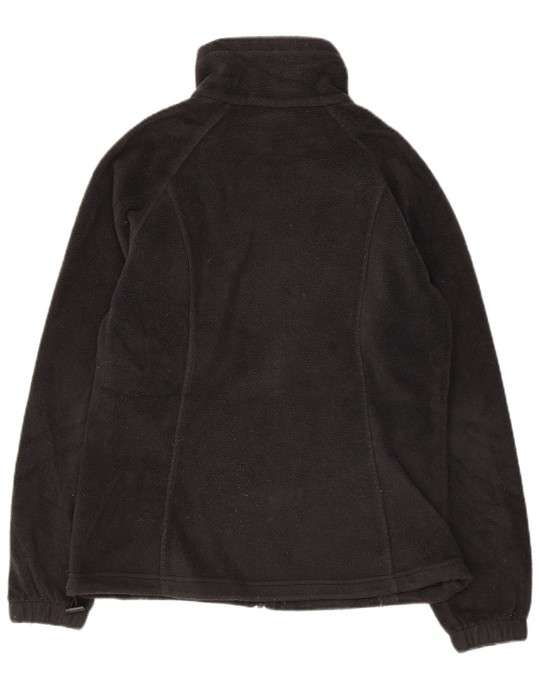 COLUMBIA Chaqueta polar para mujer UK 10 Small Poliéster negro