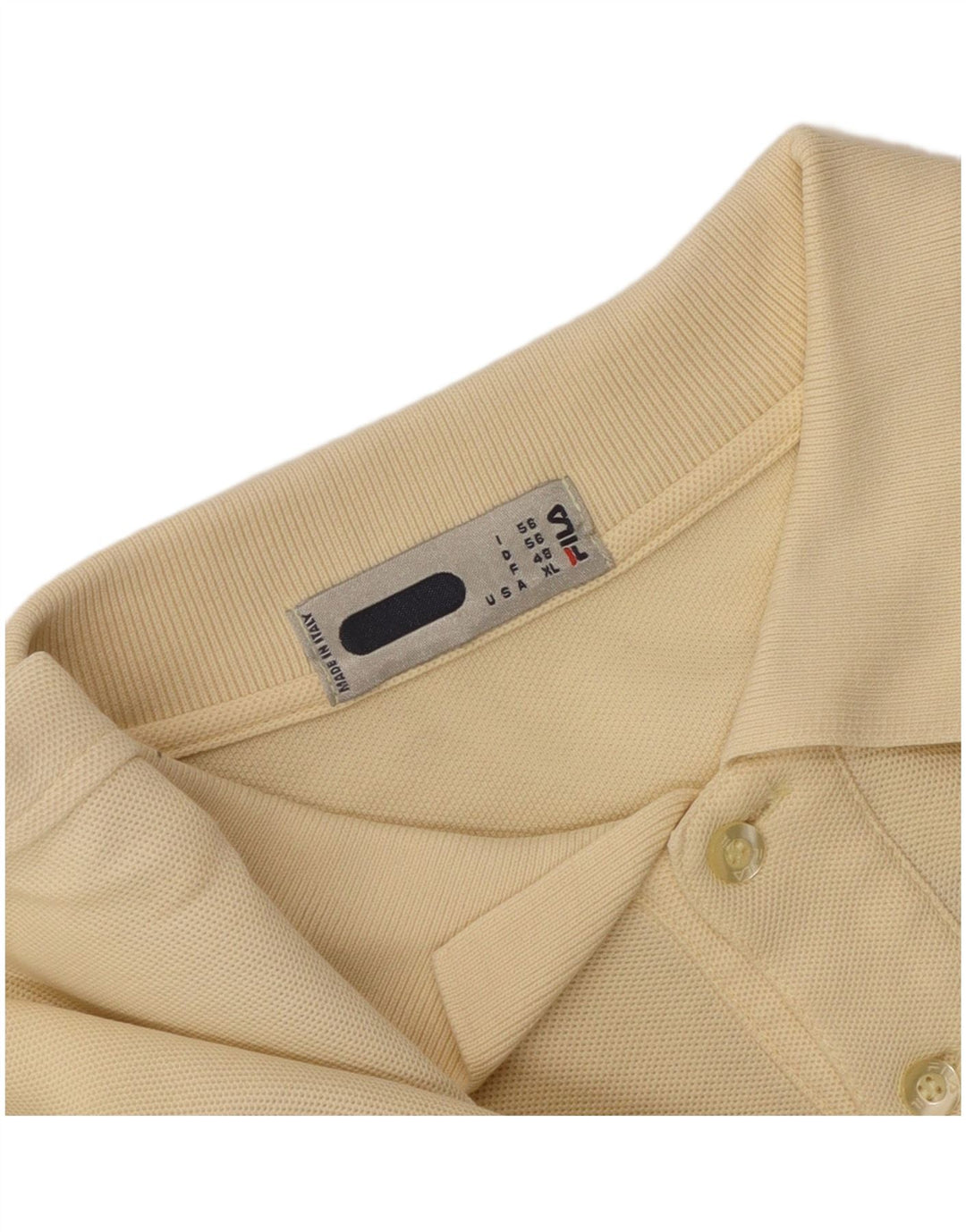 Fila Polo Hombre IT 56 XL Amarillo