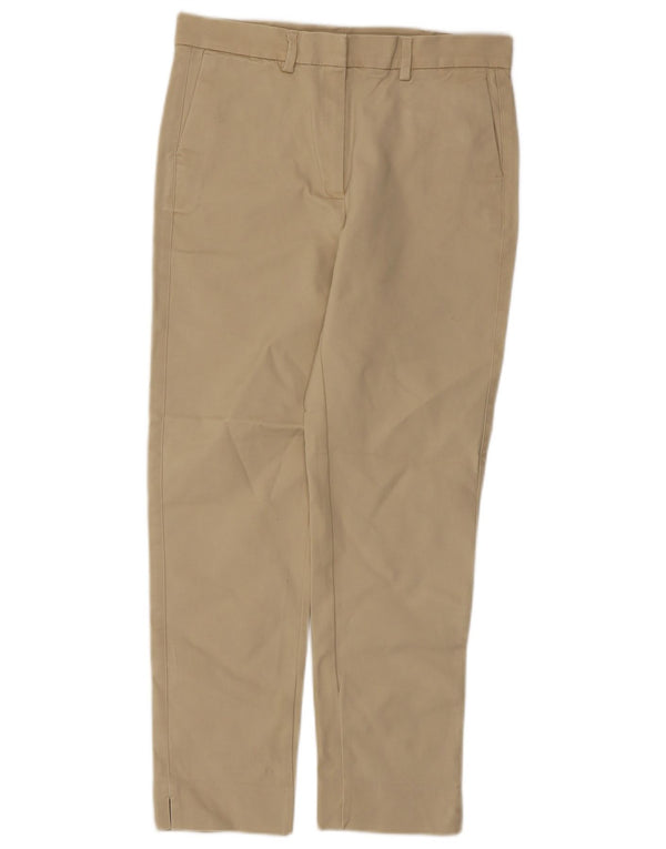 Marks & Spencer Pantalones chinos autógrafos para mujer UK 10 Small W30 L26 Beige