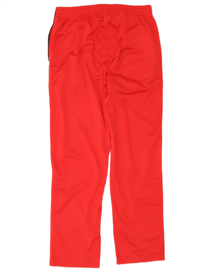 Kappa Hombre Pantalones De Chándal Grande Rojo Colorblock Poliéster