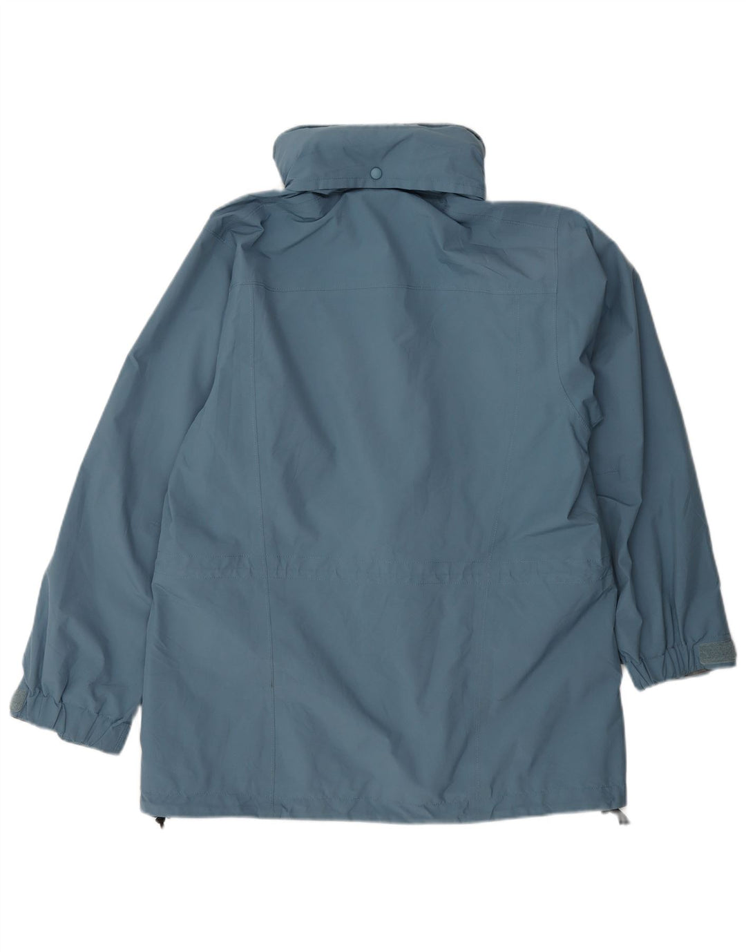 MOUNTAIN EQUIPMENT Chaqueta impermeable con capucha para mujer UK 40 Poliéster azul medio