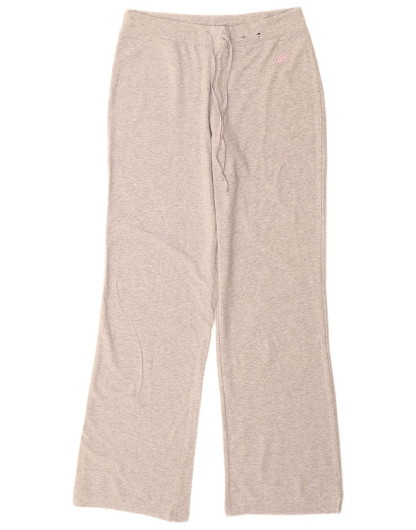 Reebok Pantalones de chándal para mujer UK 10 Small Gris Algodón